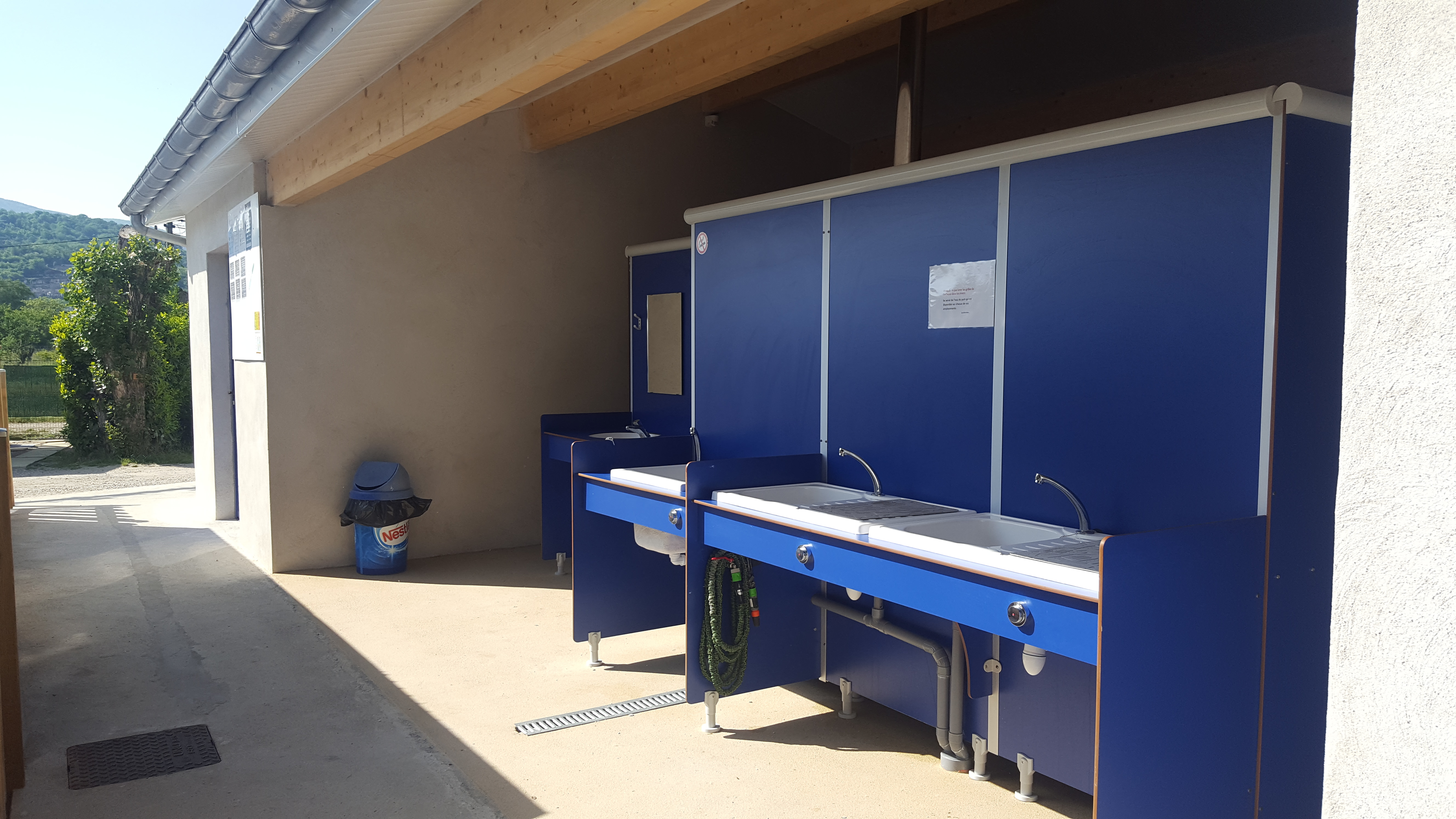 Les sanitaires rénovés en 2018