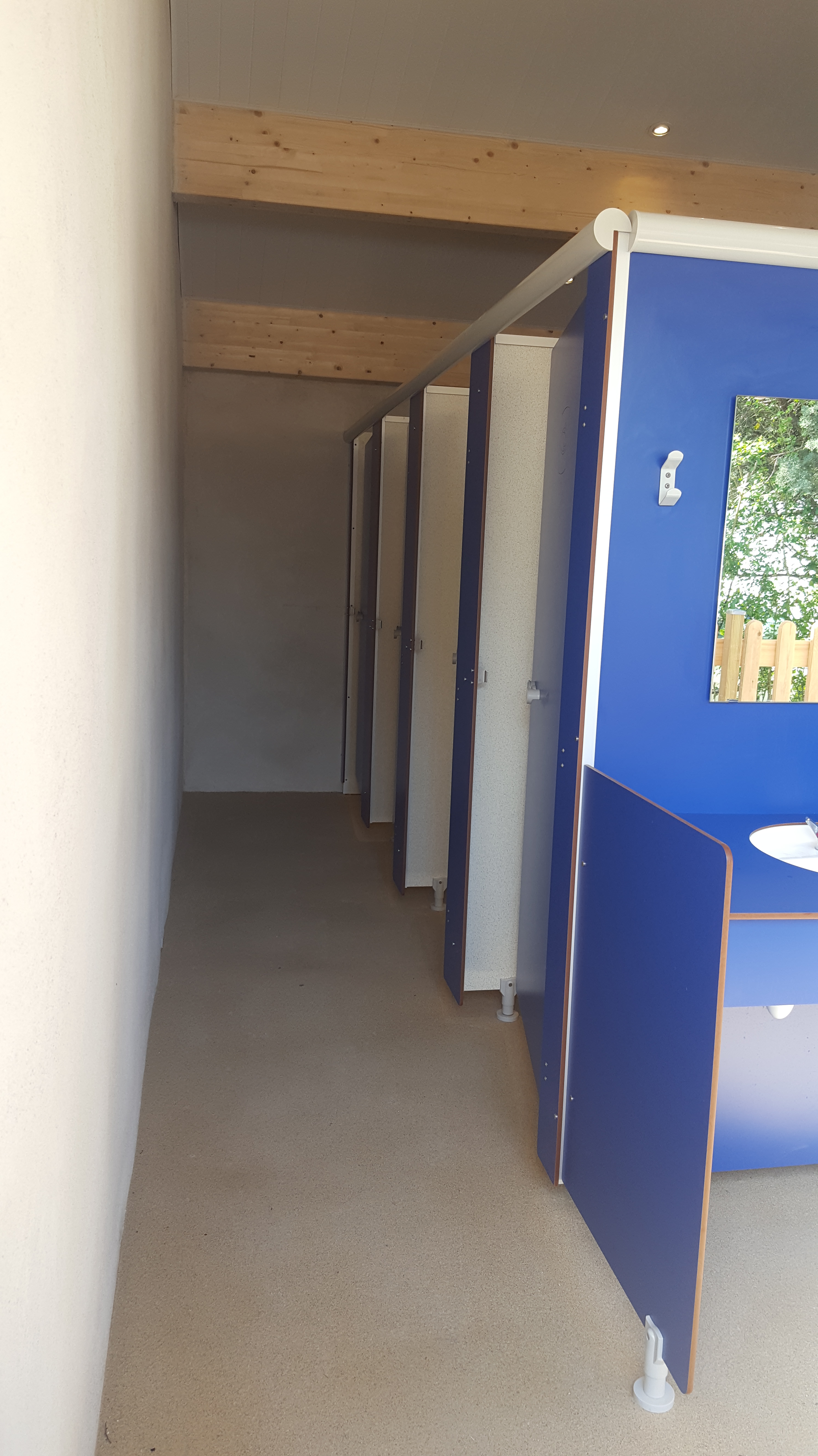 Les sanitaires rénovés en 2018